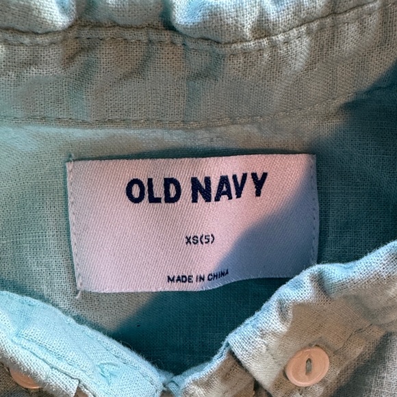 Old Navy Mint Green Short-Sleeve Shirt - Picture 2 of 3